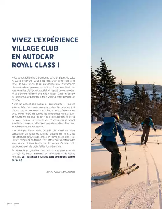 Alpes Express Hiver 2025 2026