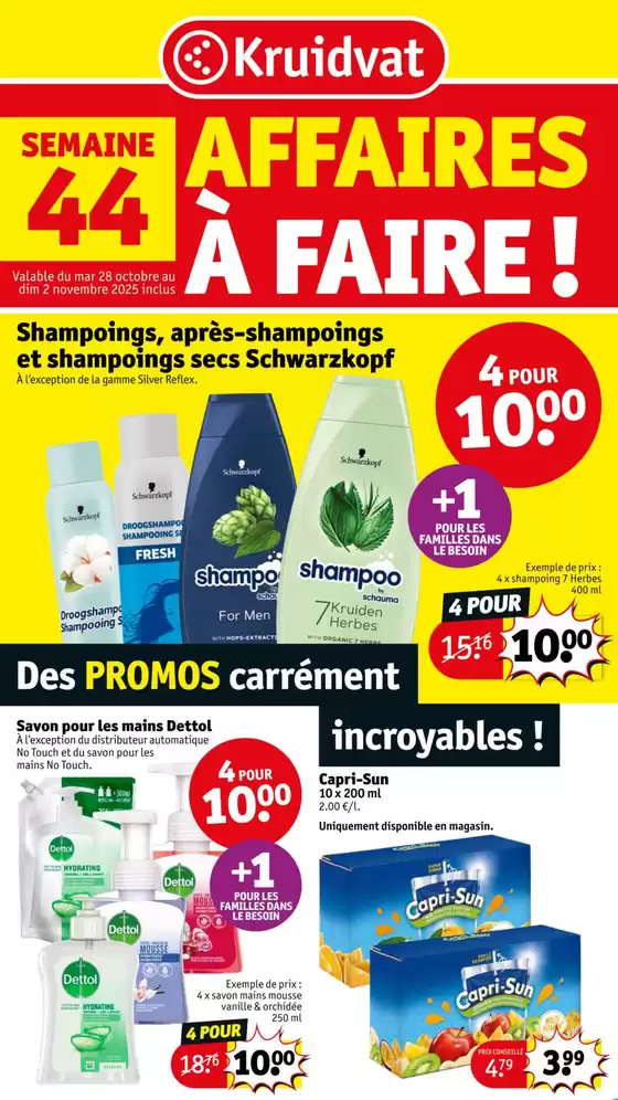 Catalogue Kruidvat à Alès | Dépliant 44 | 2025-10-27T00:00:00.000Z - 2025-11-02T00:00:00.000Z