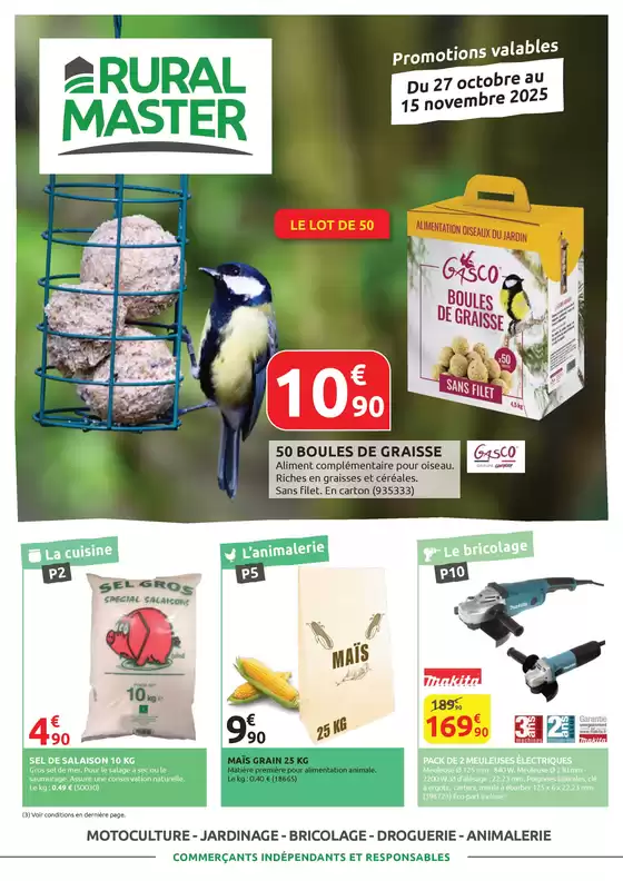Catalogue Rural Master à Embrun | RURAL MASTER | 2025-10-27T00:00:00.000Z - 2025-11-15T00:00:00.000Z