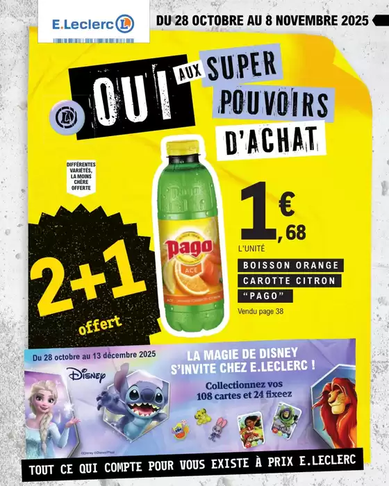 Catalogue E.Leclerc à Nantes | EVENEMENT 10 | 2025-10-28T00:00:00.000Z - 2025-11-08T00:00:00.000Z