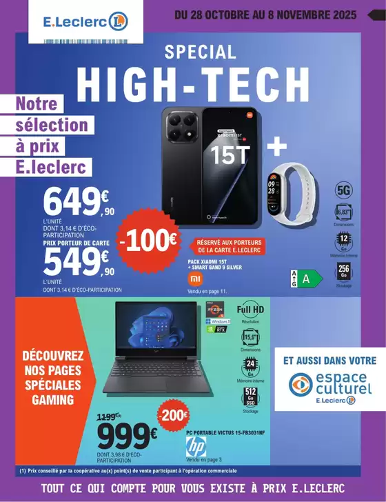 HIGH-TECH GAMING & UNIVERS CONNECTE