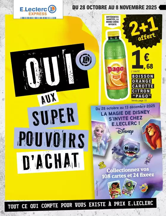 Catalogue E.Leclerc | EVENEMENT 10 - EXPRESS | 2025-10-28T00:00:00.000Z - 2025-11-08T00:00:00.000Z