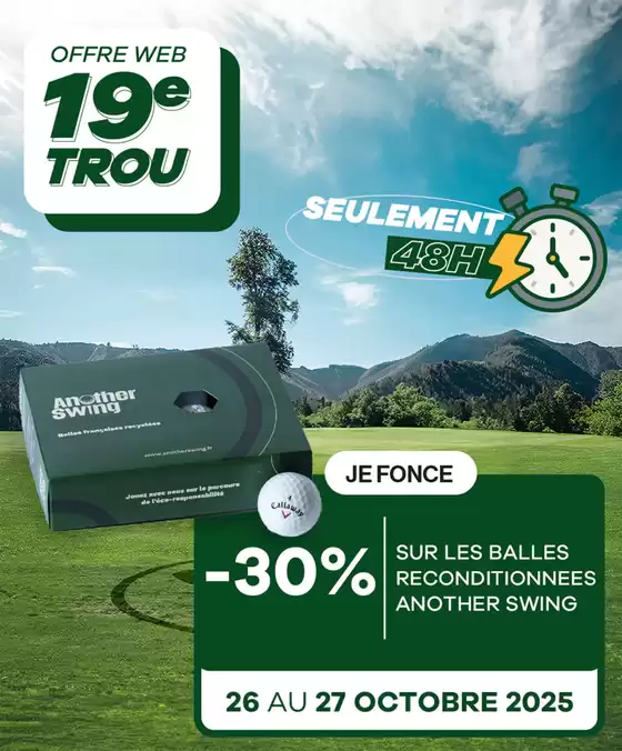 Catalogue Golf Plus à Arles | Balles de golf reconditionnées | 2025-10-27T00:00:00.000Z - 2025-10-27T00:00:00.000Z