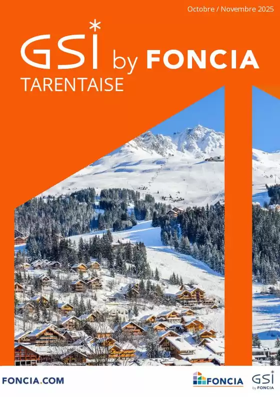 Catalogue Foncia | GSI by Foncia Tarentaise | 2025-10-27T00:00:00.000Z - 2025-11-30T00:00:00.000Z
