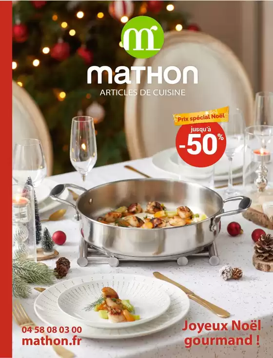 Catalogue Mathon à Rennes | Catalogue Noël Gourmand | 2025-10-28T00:00:00.000Z - 2025-12-31T00:00:00.000Z