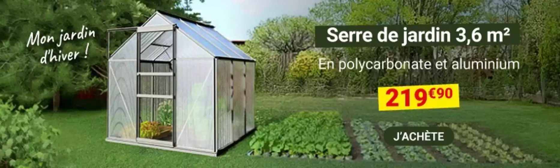 Mon jardin d'hiver !