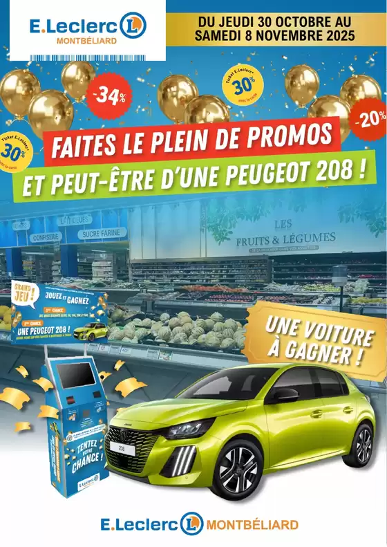 Catalogue E.Leclerc | PROS REOUVERTURE APRES TRAVAUX | 2025-10-30T00:00:00.000Z - 2025-11-08T00:00:00.000Z