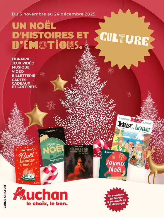 Catalogue Auchan Hypermarché à Biarritz | Un Noël d'histoires et d'émotions | 2025-11-05T00:00:00.000Z - 2025-12-24T00:00:00.000Z