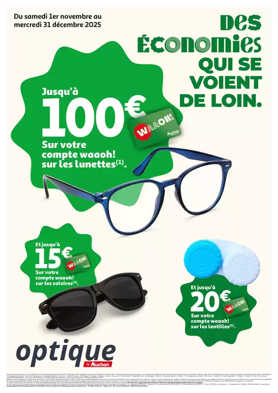 Catalogue Auchan Hypermarché à Biarritz | Des économies qui se voient de loin ! | 2025-11-01T00:00:00.000Z - 2025-12-31T00:00:00.000Z