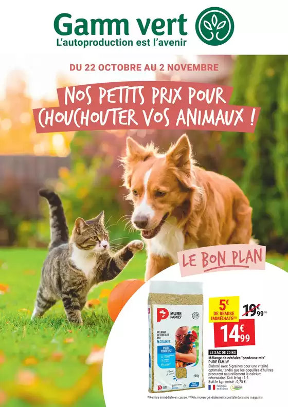 NOS PETITS PRIX POUR CHOUCHOUTER VOS ANIMAUX !