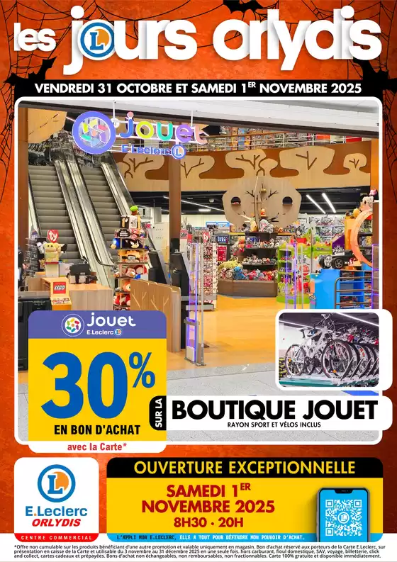 Catalogue E.Leclerc à Ottange | 2 JOURS FOUS | 2025-10-31T00:00:00.000Z - 2025-11-01T00:00:00.000Z