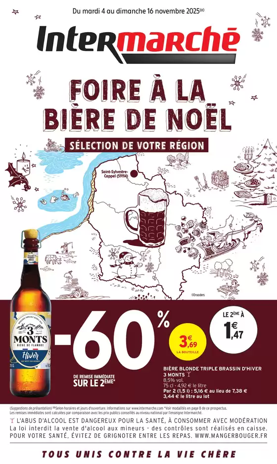 Catalogue Intermarché Hyper | S45/46 - R1 - FOIRE A LA BIERE - APEROTIME | 2025-11-04T00:00:00.000Z - 2025-11-16T00:00:00.000Z