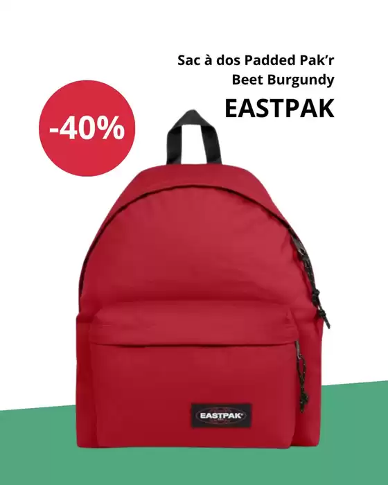 Les incontournables Eastpak à prix outlet sont là !