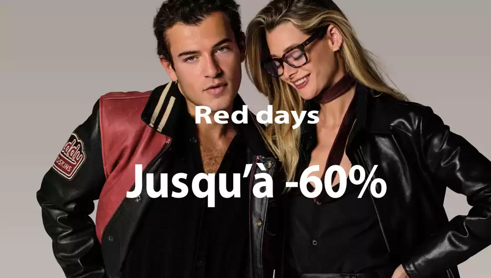 Catalogue Redskins à Paris | Red days | 2025-10-29T00:00:00.000Z - 2025-11-01T00:00:00.000Z