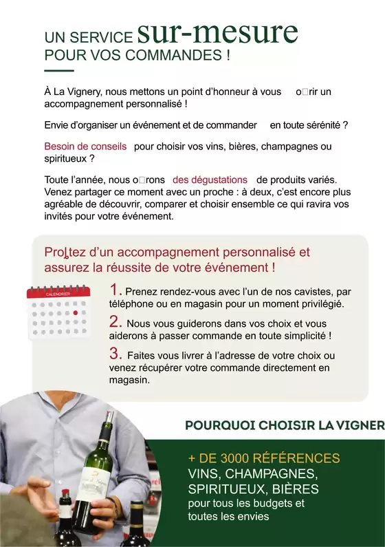 Découvrez nos services personalisés pour tous vos événements