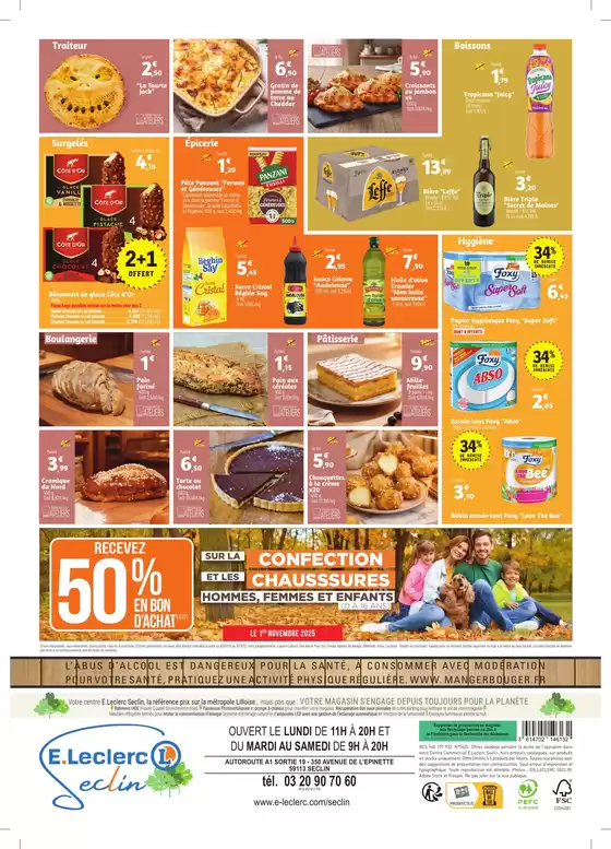 OUVERTURE 01 NOVEMBRE