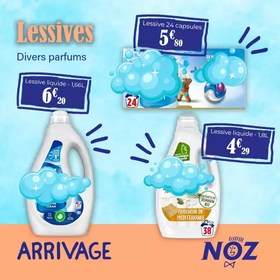 Catalogue Noz à Sens | Lessives | 2025-10-30T00:00:00.000Z - 2025-11-09T00:00:00.000Z