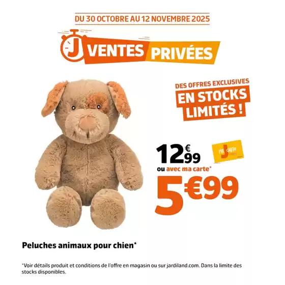 Catalogue Jardiland à Narbonne | VENTES PRIVÉES | 2025-10-30T00:00:00.000Z - 2025-11-12T00:00:00.000Z