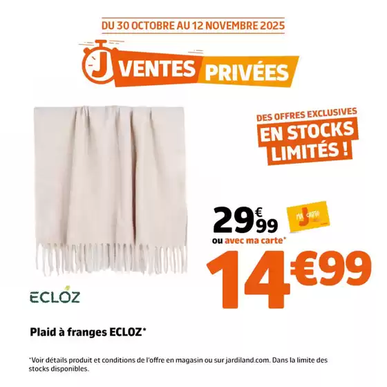 VENTES PRIVÉES