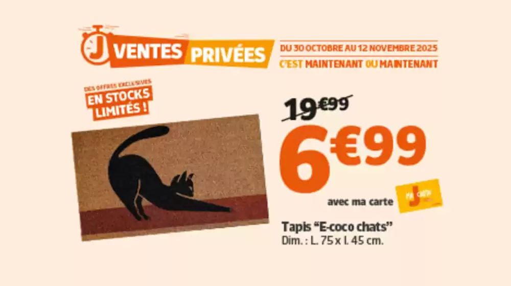 Profitez de nos avantages exclusifs !