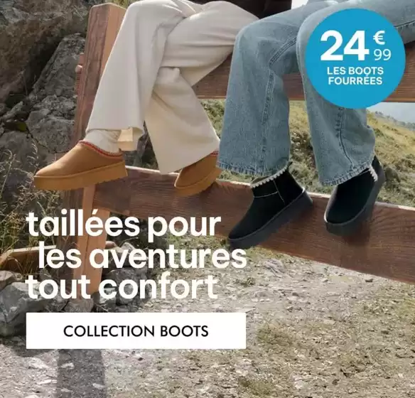Catalogue Gémo à Calais | Bottines et boots pour femme du 35 au 41 | 2025-10-30T00:00:00.000Z - 2025-11-09T00:00:00.000Z