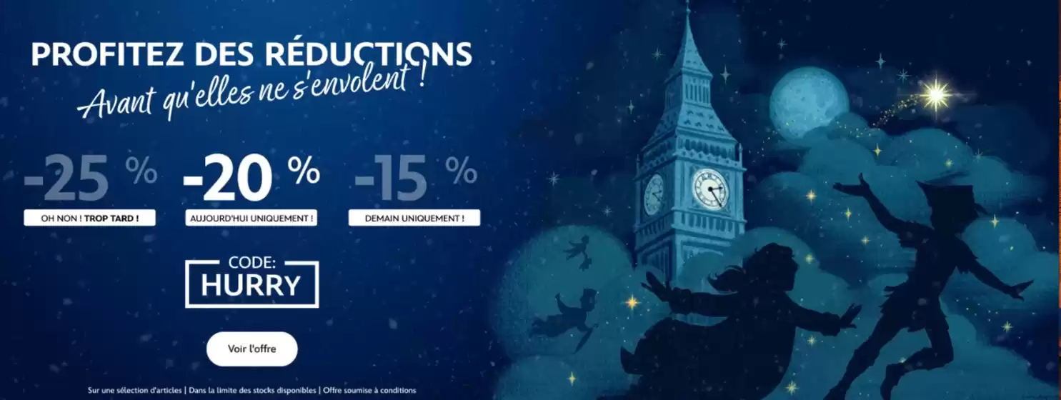 Catalogue Disney | PROFITEZ DES RÉDUCTIONS | 2025-10-30T00:00:00.000Z - 2025-11-15T00:00:00.000Z