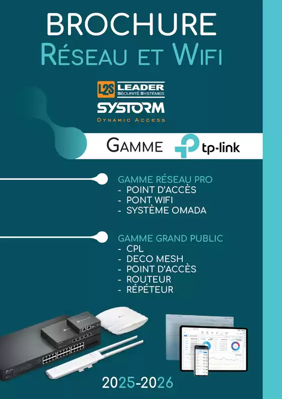 Catalogue Yesss Electrique à Paris | brochure TP-LINK Reéseau et Wifi - L2S Systorm | 2025-01-01T00:00:00.000Z - 2026-12-31T00:00:00.000Z