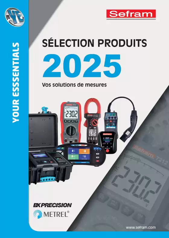 Catalogue Yesss Electrique à Paris | brochure SEFRAM et YE 2026 | 2025-01-01T00:00:00.000Z - 2025-12-31T00:00:00.000Z