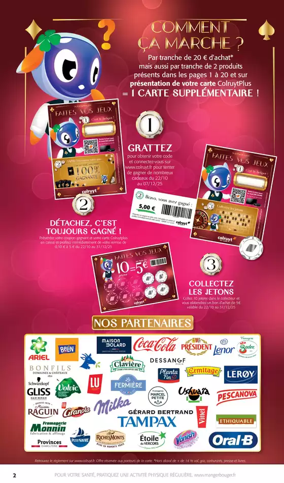 On continue votre jeu 100% gagnant 