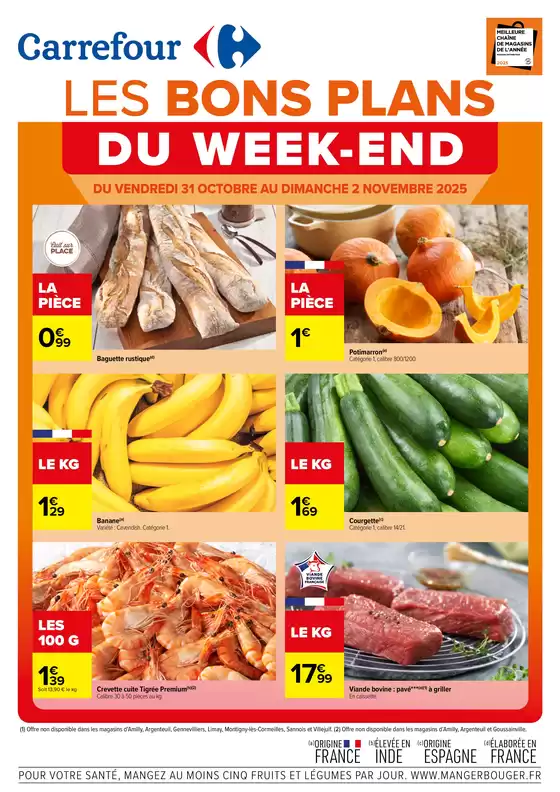 LES BONS PLANS DU WEEK-END