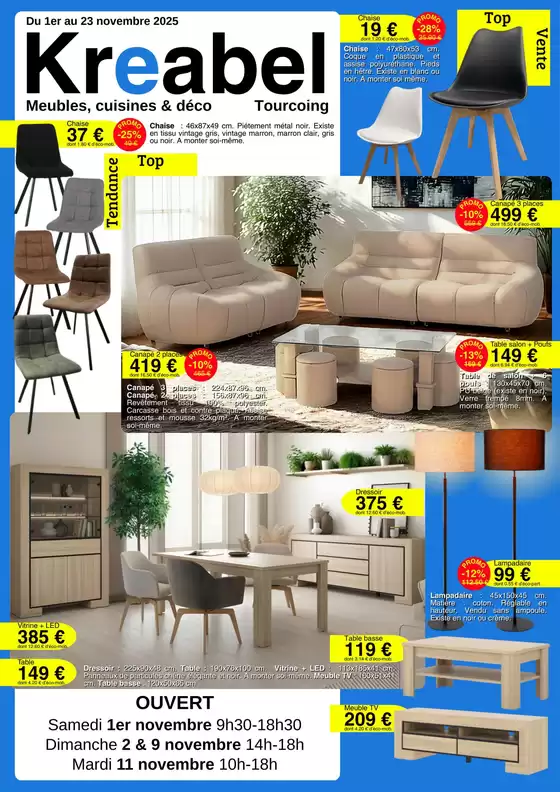 Catalogue KREABEL à Trélissac | Magazine KREABEL | 2025-11-01T00:00:00.000Z - 2025-11-23T00:00:00.000Z