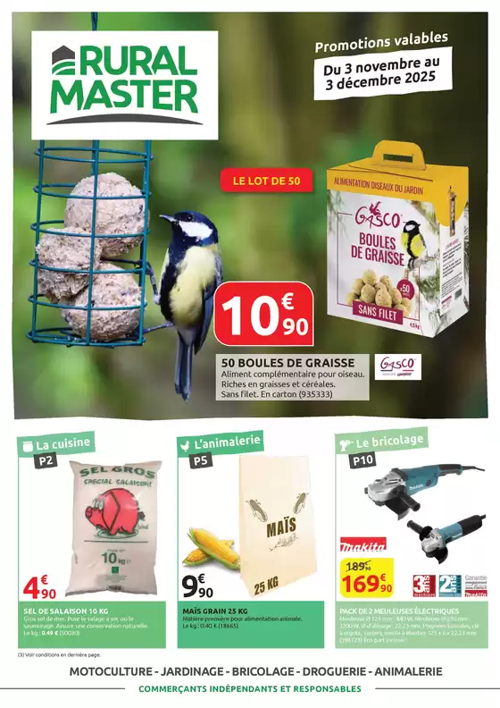 Catalogue Rural Master à Cogolin | RURAL MASTER | 2025-11-03T00:00:00.000Z - 2025-12-03T00:00:00.000Z