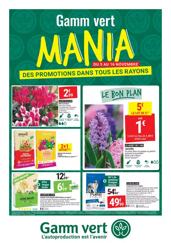MANIA DES PROMOTIONS DANS TOUS LES RAYONS