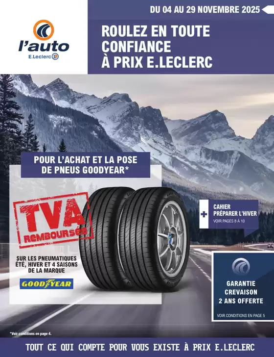 Catalogue E.Leclerc L'Auto à Montpellier | THEMATIQUE PREPARATION HIVER  | 2025-11-04T00:00:00.000Z - 2025-11-29T00:00:00.000Z
