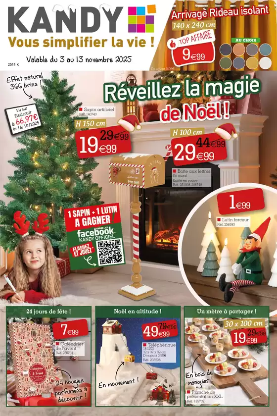 Catalogue KANDY | Réveillez la magie de Noël | 2025-11-03T00:00:00.000Z - 2025-11-13T00:00:00.000Z