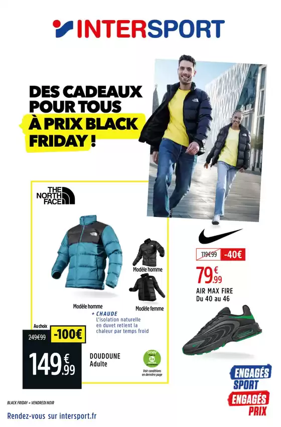 Catalogue Intersport | Des cadeaux pour tous à prix black Friday ! | 2025-11-28T00:00:00.000Z - 2025-11-28T00:00:00.000Z