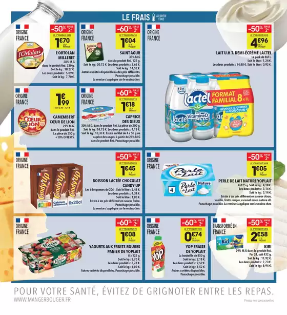 Notre catalogue de la semaine