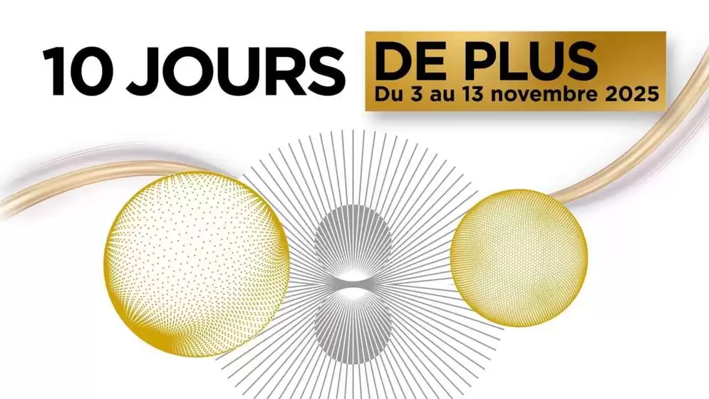 Catalogue XXL Maison | Parce qu'on ne résiste pas au design... on prolonge nos offres !  | 2025-11-03T00:00:00.000Z - 2025-11-13T00:00:00.000Z