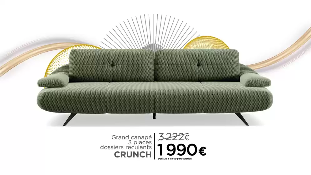 Parce qu'on ne résiste pas au design... on prolonge nos offres ! 