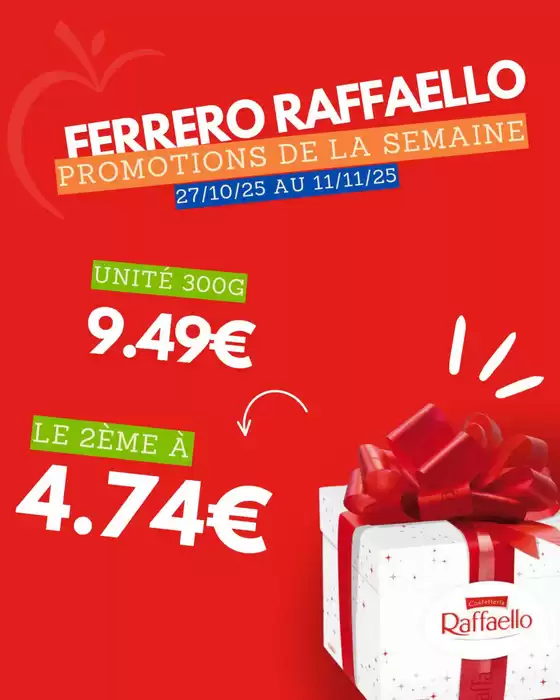 Catalogue marché frais Géant à Artix (Pyrénées Atlantiques) | Promo 100% chocolat chez Marché Frais ! | 2025-11-04T00:00:00.000Z - 2025-11-11T00:00:00.000Z