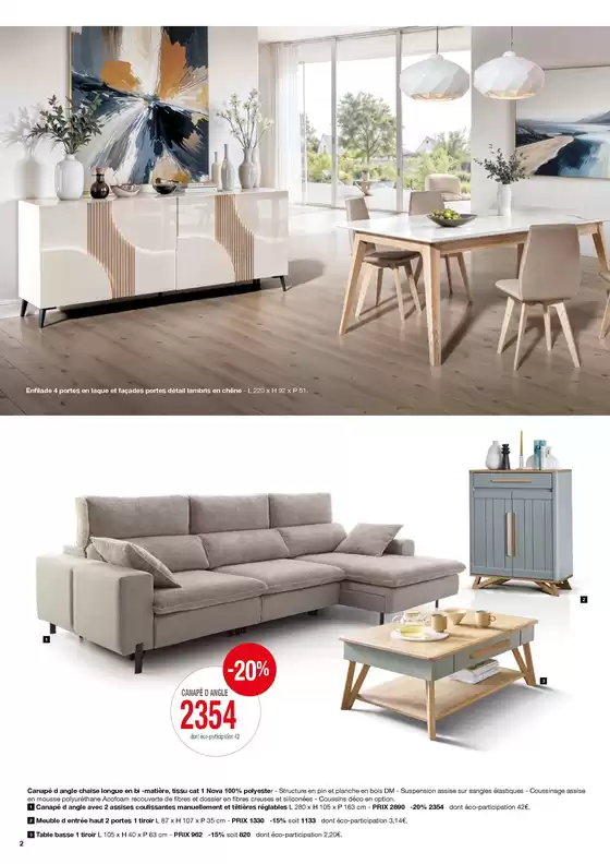 our célébrer l’évènement, profitez de remises jusqu’à -30%* sur une sélection de meubles, salons et literie et participez à notre jeu exclusif pour tenter de remporter une Fiat 600