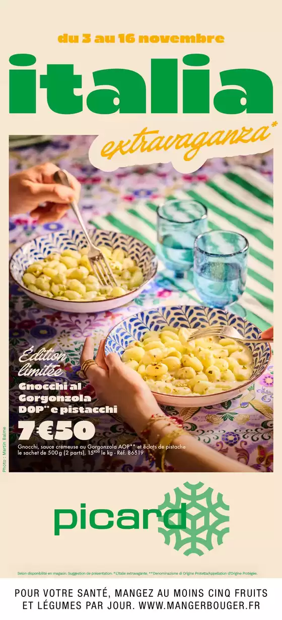Catalogue Picard à Perrigny (Jura) | Italia | 2025-11-03T00:00:00.000Z - 2025-11-16T00:00:00.000Z