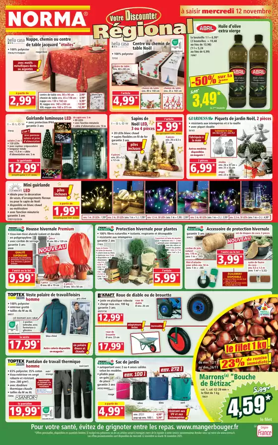 Catalogue Norma à Pessac | Votre discounter Régional | 2025-11-12T00:00:00.000Z - 2025-11-18T00:00:00.000Z