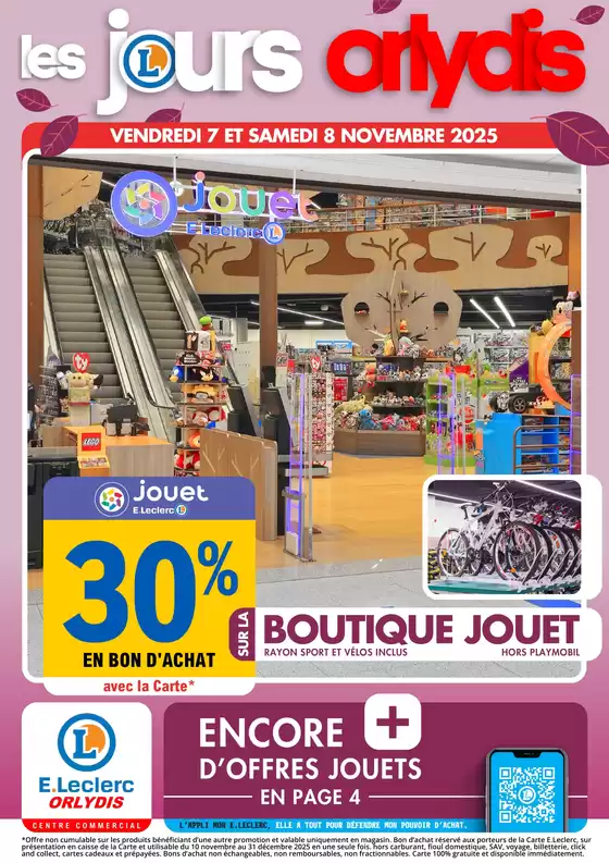 Catalogue E.Leclerc | 2 JOURS FOUS | 2025-11-07T00:00:00.000Z - 2025-12-31T00:00:00.000Z