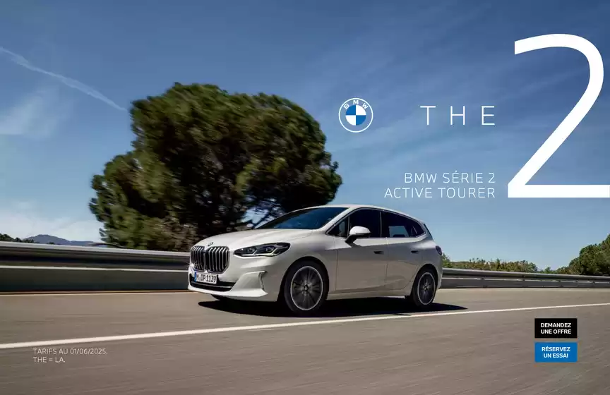 Catalogue BMW à Plaintel | The BMW SÉRIE 2 ACTIVE TOURER | 2025-11-05T00:00:00.000Z - 2026-11-05T00:00:00.000Z