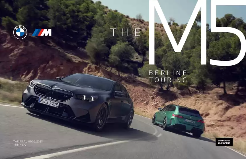 Catalogue BMW à Plaintel | THE M5 BERLIN TOURING | 2025-11-05T00:00:00.000Z - 2026-11-05T00:00:00.000Z