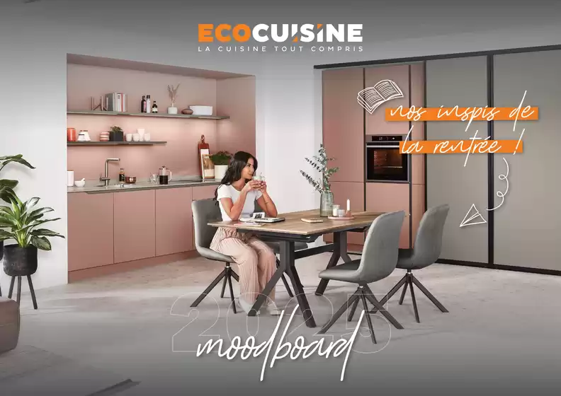 Catalogue Ecocuisine à Lorient | Design, écologie, fonctionnalité. L’ensemble de ces valeurs regroupées aux meilleurs prix, c’est notre promesse. | 2025-11-05T00:00:00.000Z - 2025-12-31T00:00:00.000Z