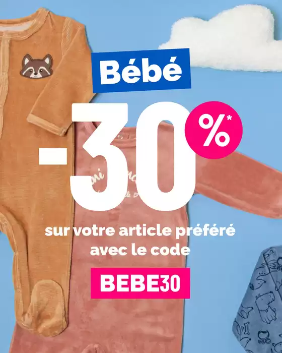 Catalogue La Halle à Marseille | -30% sur votre article préféré sur tout le rayon bébé, on en connaît qui vont craquer... | 2025-11-05T00:00:00.000Z - 2025-11-12T00:00:00.000Z