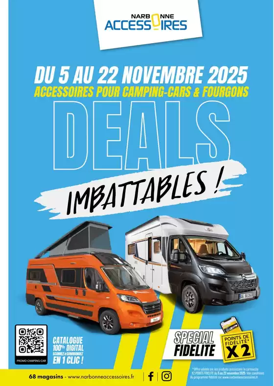 Catalogue Narbonne accessoires à L'Île-Bouchard | Deals imbattables ! | 2025-11-05T00:00:00.000Z - 2025-11-22T00:00:00.000Z