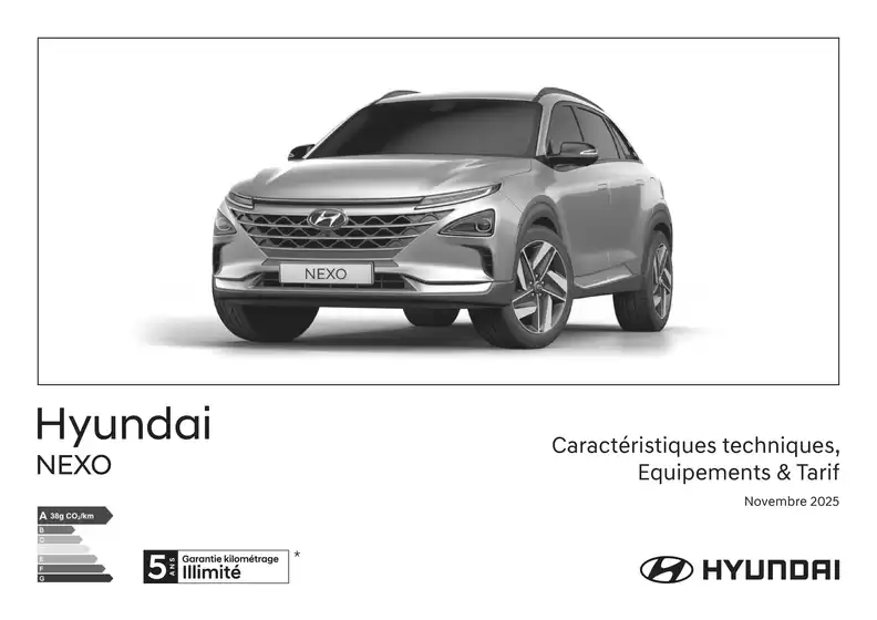 Catalogue Hyundai à L'Île-Bouchard | Hyundai NEXO | 2025-11-01T00:00:00.000Z - 2025-11-30T00:00:00.000Z